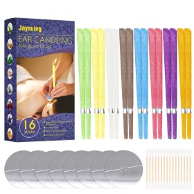 Ear Care Aromatherapy Ear Candle Wax Cleaning Set Relaxing Stress Relief With Plug Candle