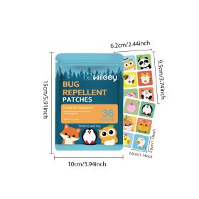 Gentle And Non-irritating Portable Mosquito Repellent Patch Suitable For Children And Adults