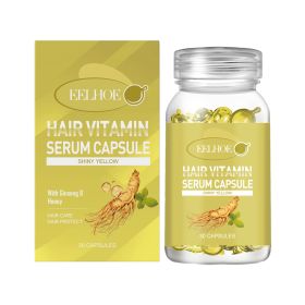 EELHOE Hair Oil Capsules For Scalp Care, Improve Dry And Frizzy Hair, Gentle And Moisturizing Hair Oil